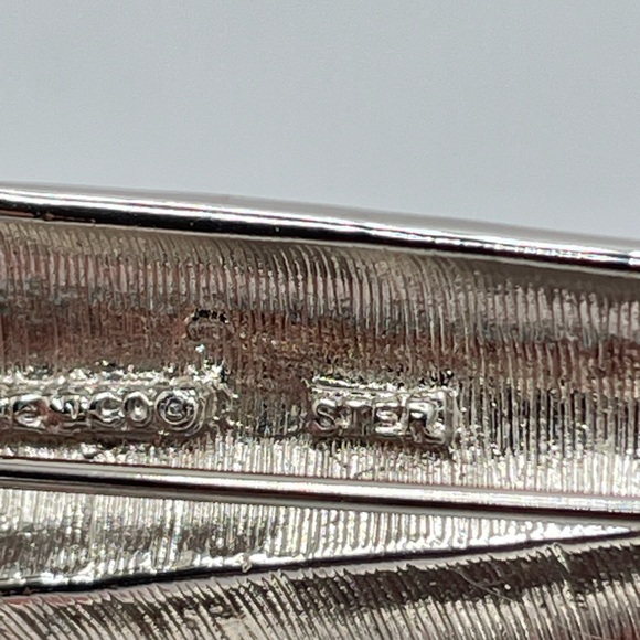 Domenico Sterling Brooch 16.34 Grams! - Picture 3 of 4